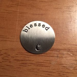 Origami Owl Large Blessed Plate